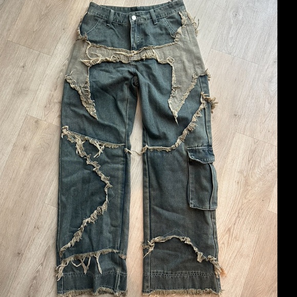 ROMWE Pants - 2000s denim pants